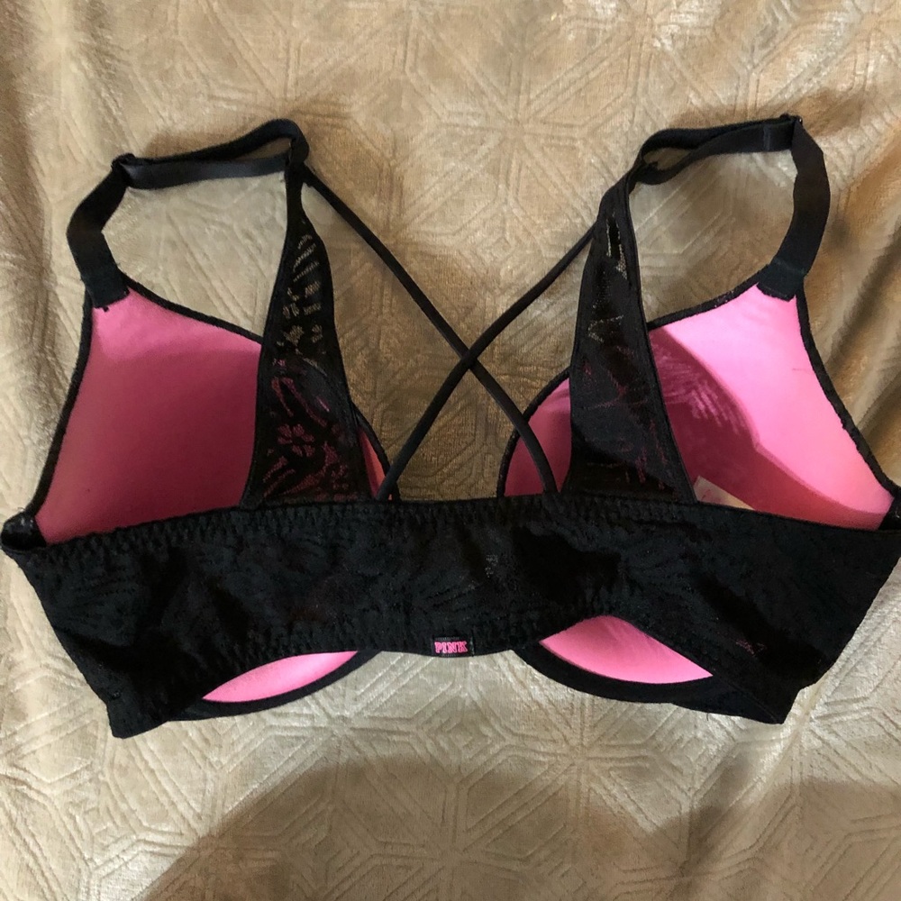 Pink Bra 34D Stappy Front closure